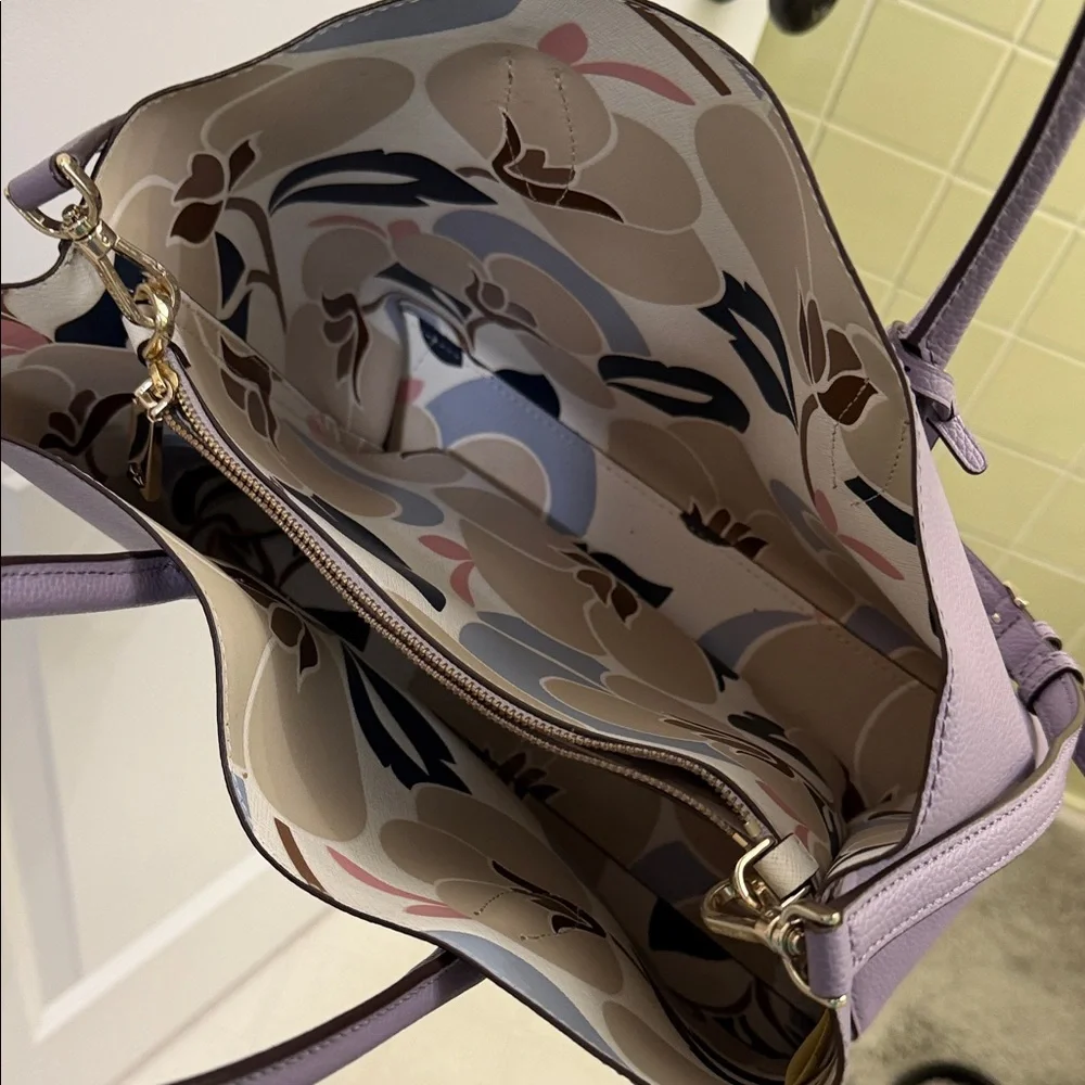 Kate Spade Lavender Tote Bag - Picture 4 of 8